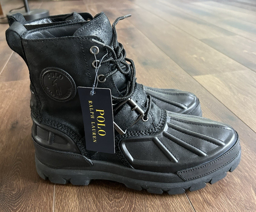 Polo Ralph Lauren Oslo High BT WP Mens Size 9.5D Waterproof Medium Boots